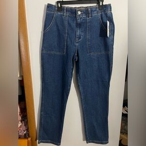 Stylish Blue Ankle Jeans for Women